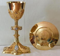 French Gothic Antique Chalice